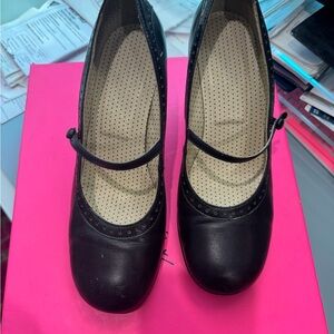 Classic Black Mary Jane Heels